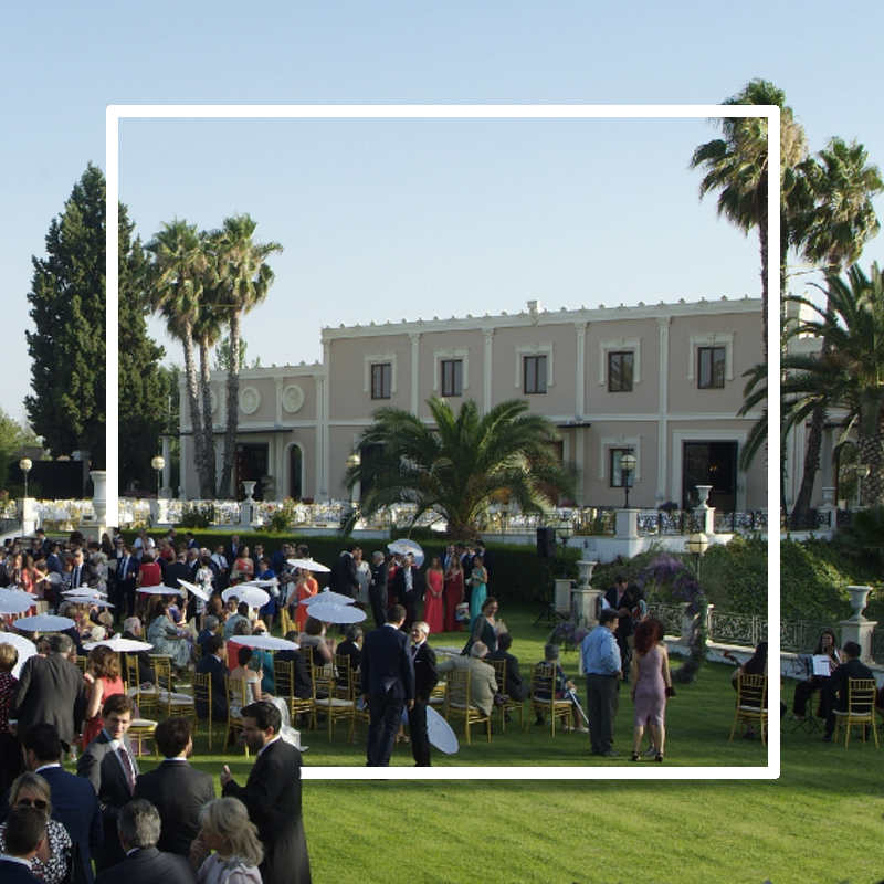 Jardines Caballo Blanco - Catering para bodas en Granada