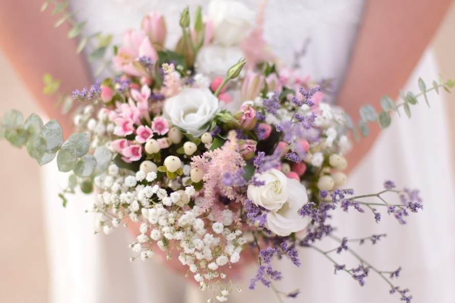 Ramos de novia y arreglos florales - Organizo mi boda