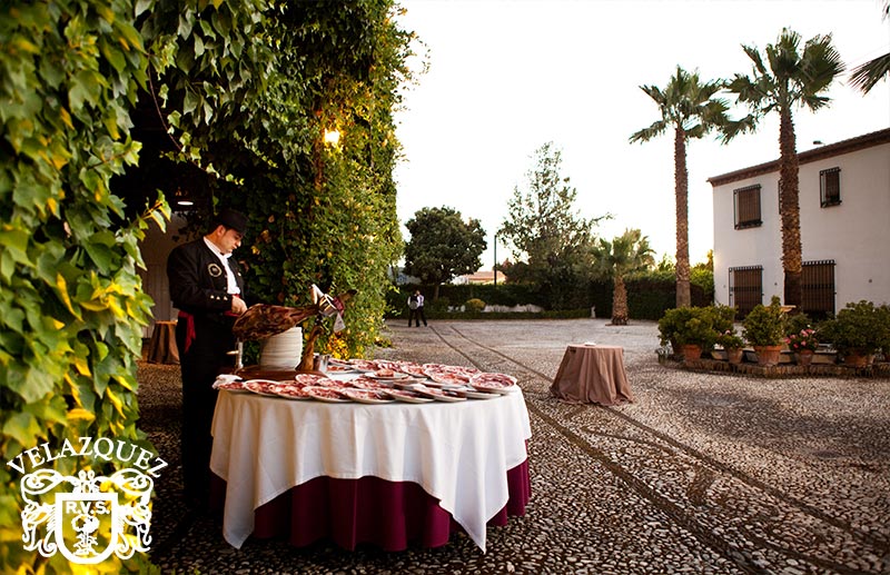 Mesa de Jamon - Catering para Bodas en Granada