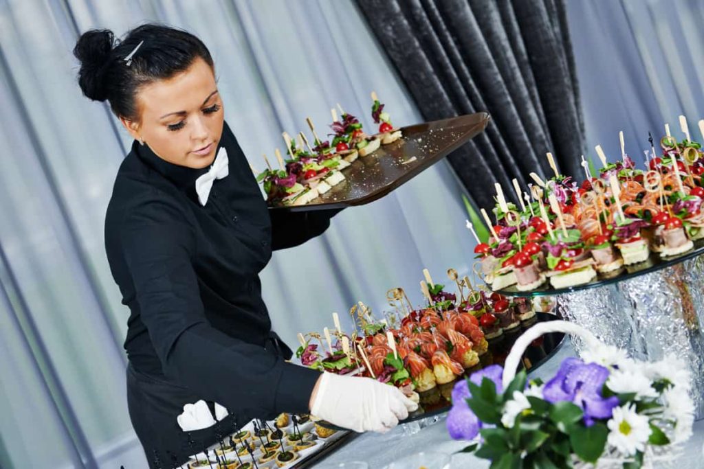 Tipos de catering para celebraciones y eventos